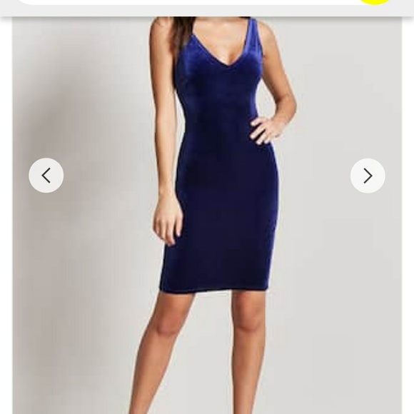 Velvet tank dress Clearance